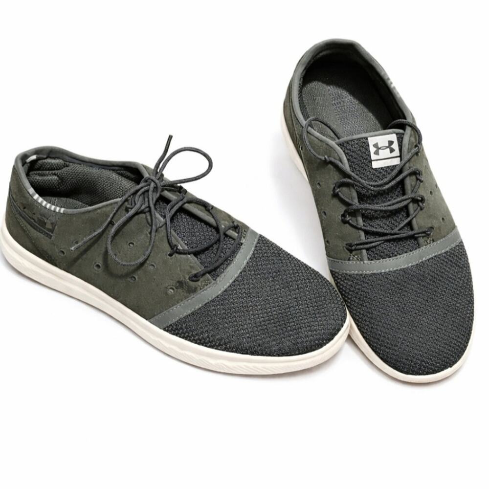 Under Armour charged Army Green Sneakers women's 9.5  Training, Athletic Shoe